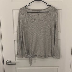 Neutral Striped Shirt - Gap